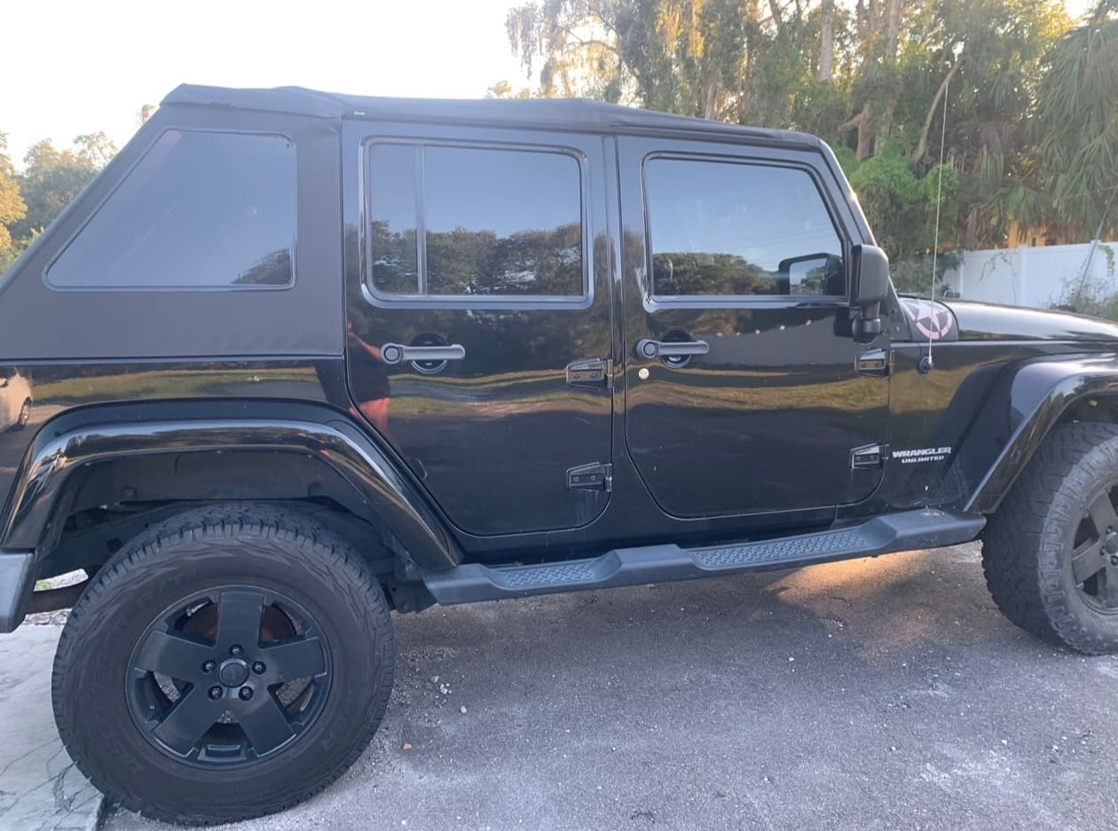 2008 Jeep Wrangler Doors — selected view
